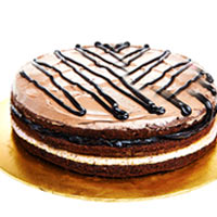 Sugar-Encrusted Chocolate Mocha Cake Arrangement