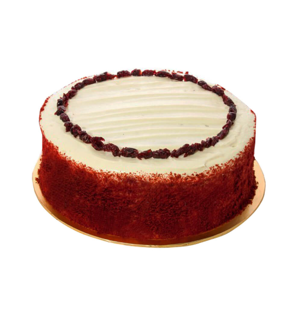 Cake With Red Velvet Texture