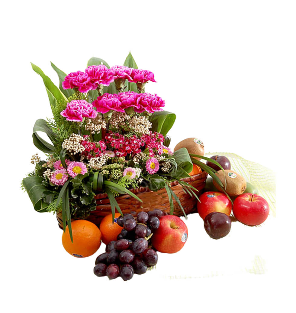 Elegant fresh flowers with a delicate fruit accent......  to Pasar Panjang