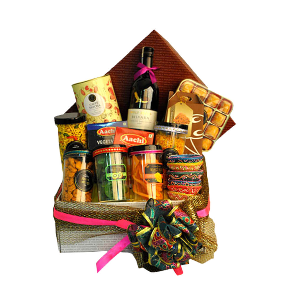 Cuisine gift baskets offer an excellent blend of f......  to Pekan nanas