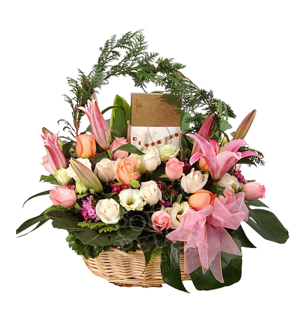 You will find before you a wicker basket brimming ......  to Cheras