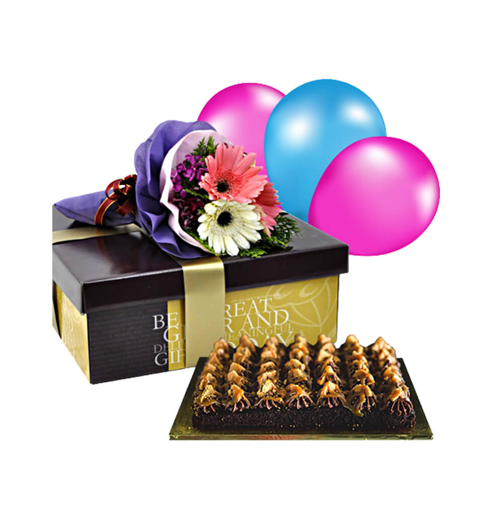 Send your love with this Sweet and Floral gift. It......  to Kulai