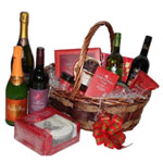 Classic New Year Party Pix Basket