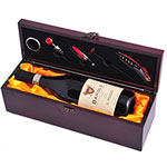 Heavenly Happy Holidays Personalized Wine Gift Set