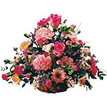 Pink Flower Basket