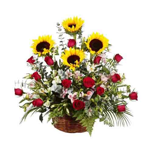 Order online for your loved ones this Seasonal Floral Treasures Bouquet of Wishe...