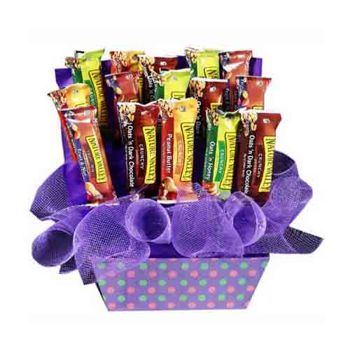 Beautiful Gift Basket of Candy Bars