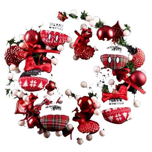 Dazzling Mickey Inspired Christmas Wreath