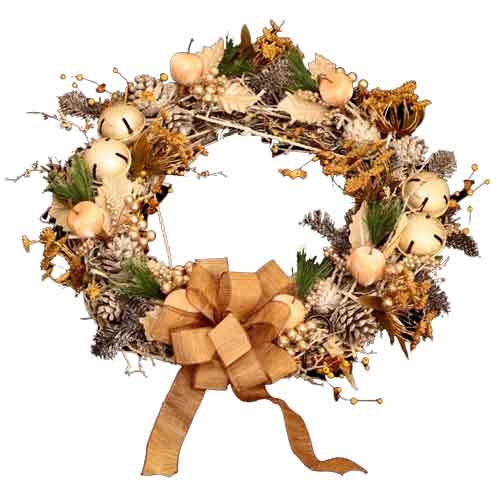 Graceful Full of Wishes Christmas Wreath