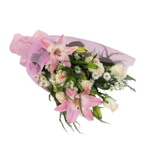Say it with flowers, indeed. This perfect bouquet ......  to Cd. Del Carmen