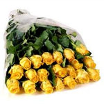 21 Yellow Premium Roses