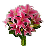 Stylish Holiday Peruvian Lily Bouquet