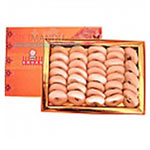 Glorious 1 Kg Pack of White Peda from Angan Sweets