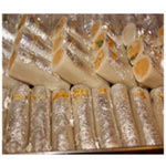 Amazing Half Kg Pack of Kesar Badam Roll from Angan Sweets