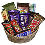 Appetizing Chocolates Gift Basket