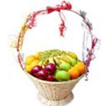 Bountiful Holiday Harvest Fresh Fruits Gift Basket