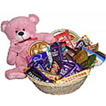 Delicate Great Outdoor Winter Gift Basket