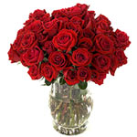 Enchanting Brilliant 30 Red Roses Bouquet