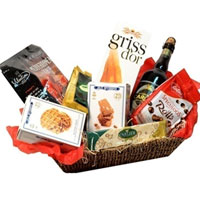 Wonderful Festive Greetings Gift Basket