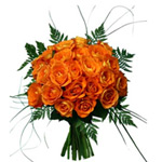 Enchanting Full of Wonder 20 Orange Roses Bouquet