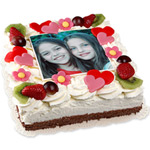 Flavored with All Good Wishes Friendship Cake