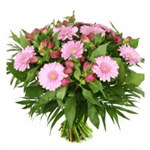 Cheerful Arrangement of Pink Flowers