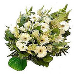 Blooming Inspiring Star Bouquet of White Flowers