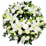 Enchanting Warm Memories White Floral Bouquet