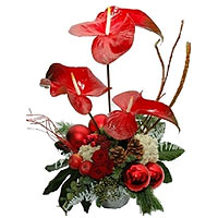 Super New Year arrangement is a beautiful New Year piece with a great atmosphere...