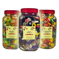 Delicious Jars of 3 Old Fashioned Sweets