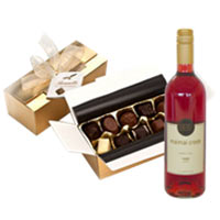 Lavish Wine and Chocolate Truffles