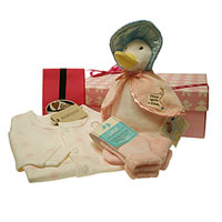 Attractive Jemima Puddle Duck Baby Pink Gift Box