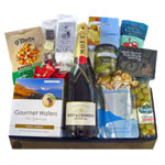 Vibrant Champagne and Goodies Gift Box