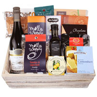 Entertaining Celebration Time Wine N Assortments Gift Hamper