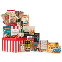 Generous Festive Treat Gift Hamper with Wine