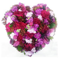 Exotic Inspiring Star Floral Heart