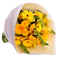 Eye-Catching Assortment of Lemon and Yellow Flowers