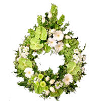 Blooming Ascending Angel Wreath