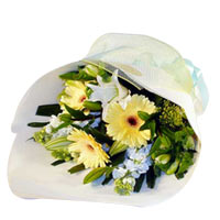 Exotic Heartfelt Tribute Flower Arrangement