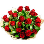 Glorious Red Roses Flower Bouquet
