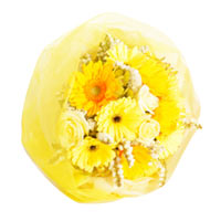 Summery Ray of Sunshine Yellow Flowers Arrangement