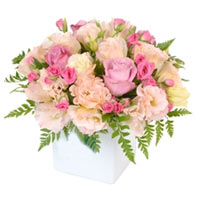 Attention-Getting Dreamland Pink Mixed Flower Bouquet