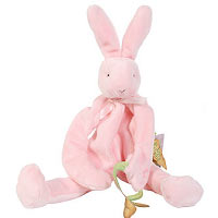 Pink Bunny from Bunnies By The Bay. Fluffy, limp and very soft - this is the won...