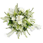 Beautiful White Wonders Flower Bouquet
