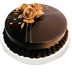 Surprising Special Moment Black N White Chocolate Mousse Cake