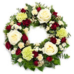 Beautiful Mixed Flower Wreath