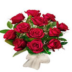 Bouquet Of 12 Red Roses 