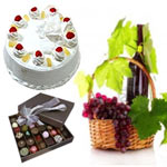 Order this Delicious Delights of Cake and Combo wi...