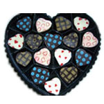 Heart shape container with 16 mini heart shape  wh......  to Vigan_Philippine.asp
