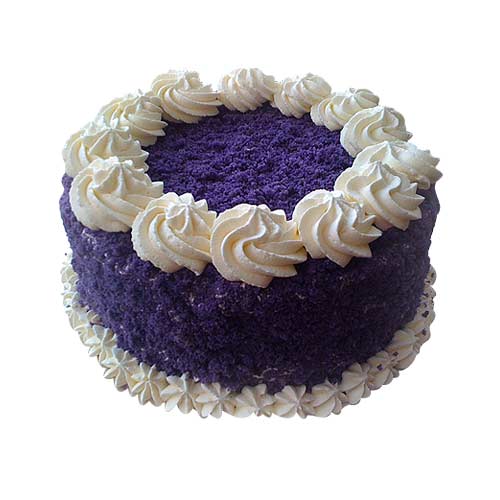 A uniquely Filipino treat, ube chiffon cake covere......  to Ormoc